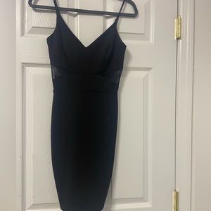 Black mini dress bodycon